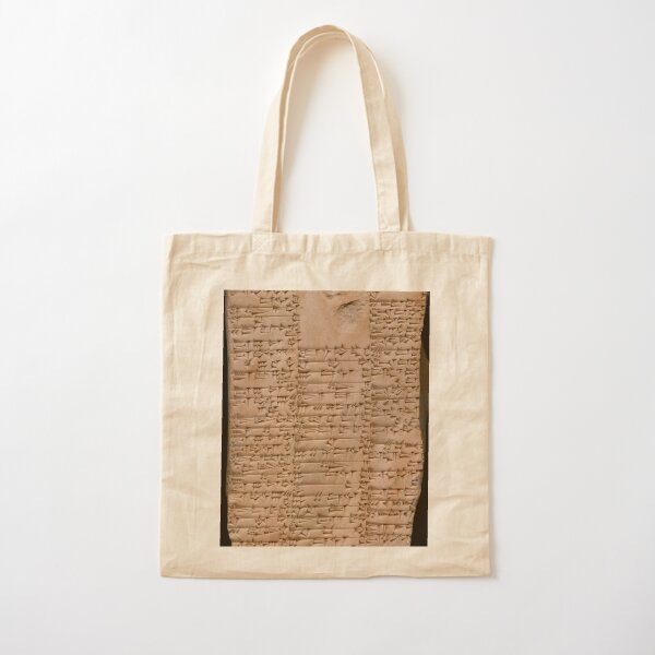 Clay Tablet, Period: Ur III (ca. 2100-2000 BC)  Cotton Tote Bag