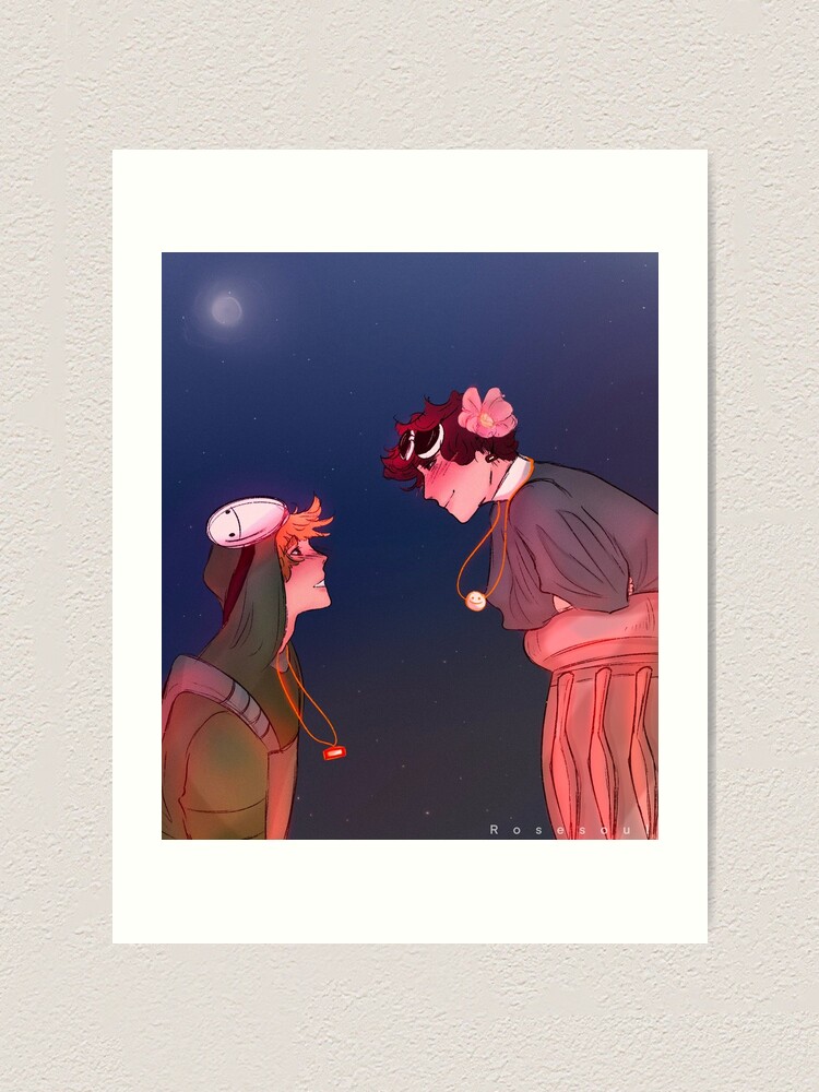 Aladdin Scene But Dream And George Art Print For Sale By Rosesoul Redbubble
