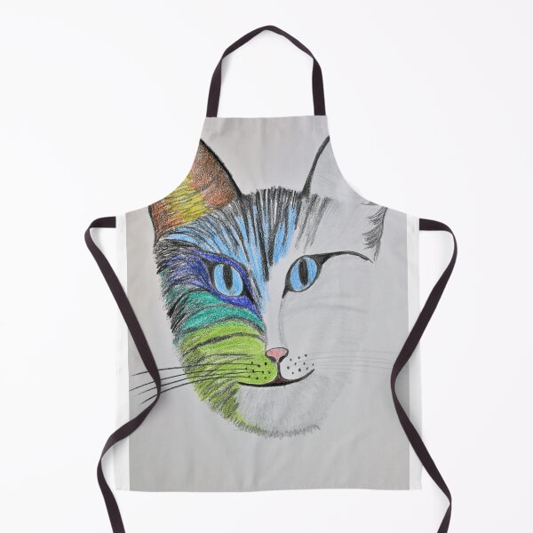 Item preview, colored cat designed and sold by AliceWolfgang.