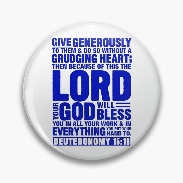 Item preview, Deuteronomy 15:10 designed and sold by plushism.