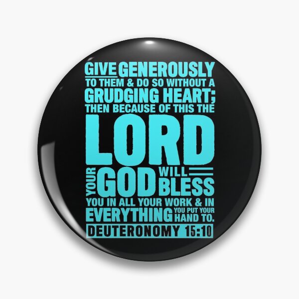 Item preview, Deuteronomy 15:10 designed and sold by plushism.