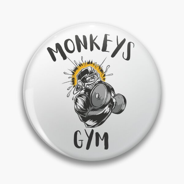 Item preview, Monkeys Gym Fitness Bodybuilding Monkey designed and sold by Bearded-Viking.