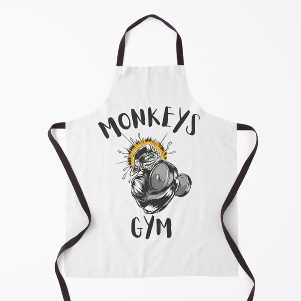 Item preview, Monkeys Gym Fitness Bodybuilding Monkey designed and sold by Bearded-Viking.