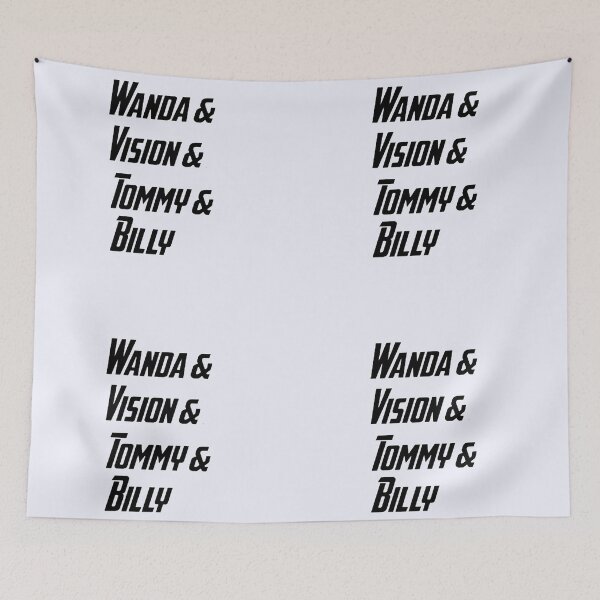 Item preview, Wanda & Vision & Tommy & Billy designed and sold by DailyVibe.