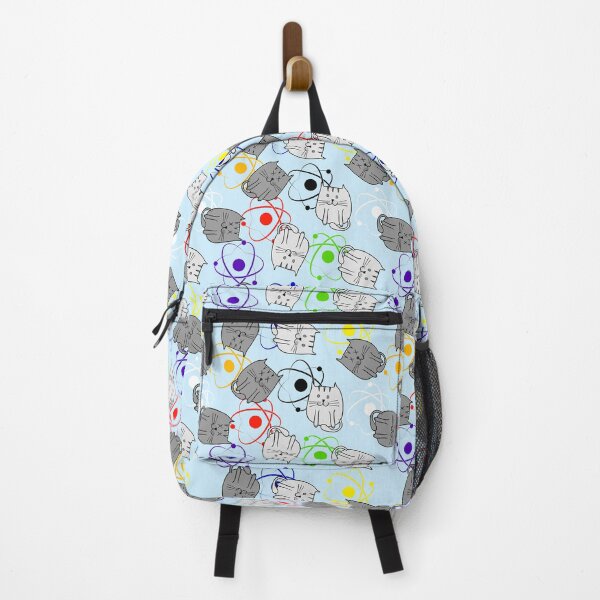Item preview, Schrodinger's Cat in Rainbow and Blue designed and sold by fogoosherie.