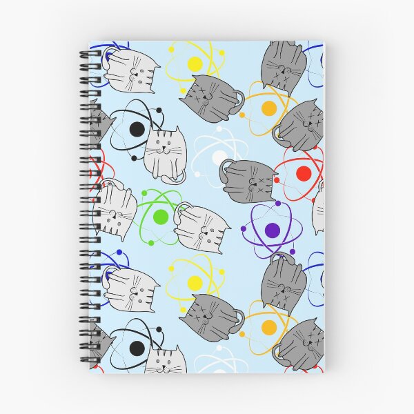 Item preview, Schrodinger's Cat in Rainbow and Blue designed and sold by fogoosherie.