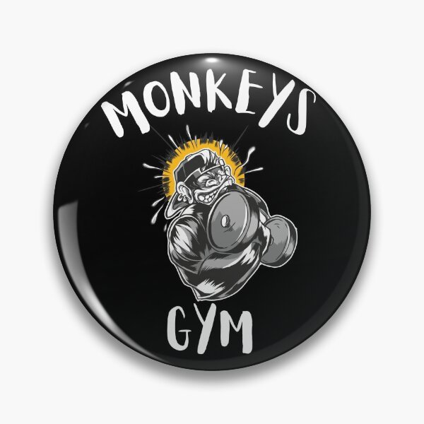 Item preview, Monkeys Gym Fitness Bodybuilding Monkey designed and sold by Bearded-Viking.