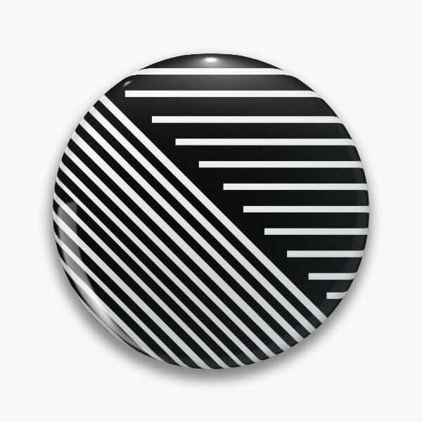 Item preview, Black and White Line Pattern designed and sold by hashnan21.