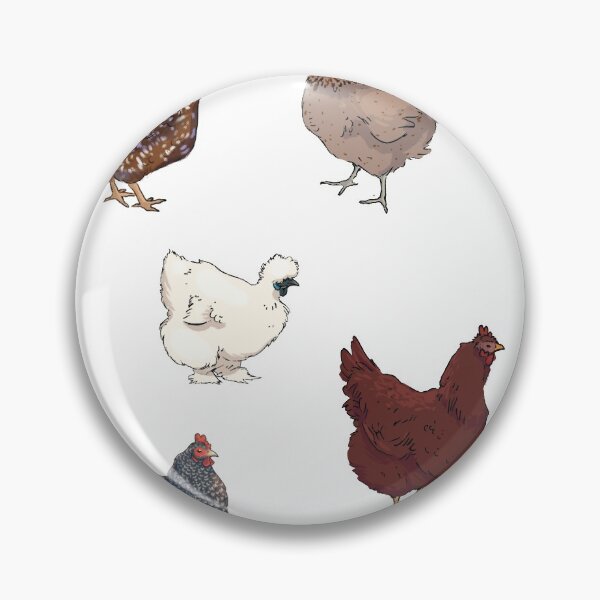Item preview, Chicken Sticker Set designed and sold by eleary.