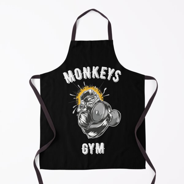 Item preview, Monkeys Gym Fitness Bodybuilding Monkey designed and sold by Legacy Apparel Co..