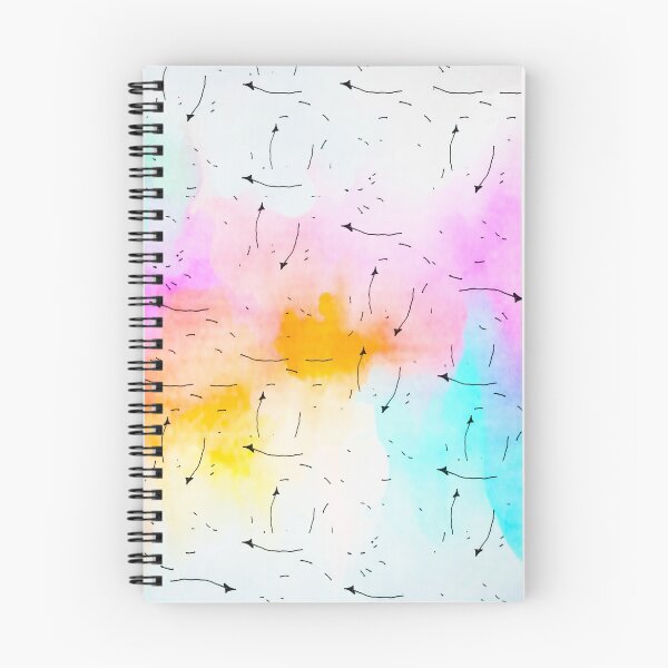 Item preview, Arrow Graffiti Rainbow Watercolor designed and sold by Designs By YL.