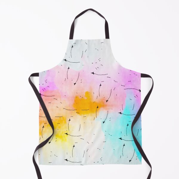 Item preview, Arrow Graffiti Rainbow Watercolor designed and sold by Designs By YL.