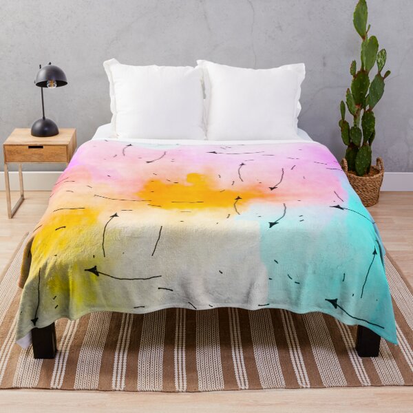 Item preview, Arrow Graffiti Rainbow Watercolor designed and sold by Designs By YL.