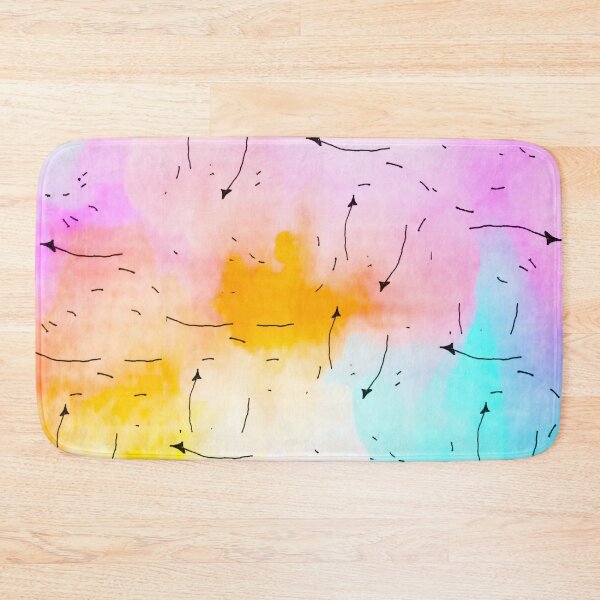 Item preview, Arrow Graffiti Rainbow Watercolor designed and sold by Designs By YL.