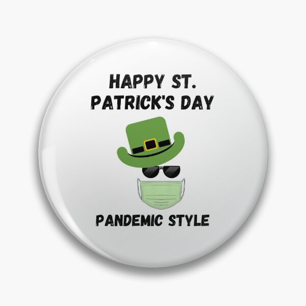 Item preview, Happy St. Patrick's Day Pandemic Style designed and sold by SilkenDove.