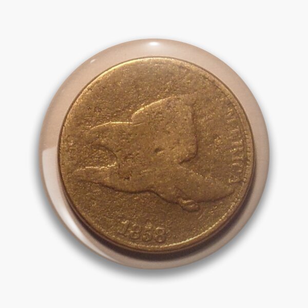 Item preview, 1858 Flying Eagle Cent designed and sold by coinsxcrochet.