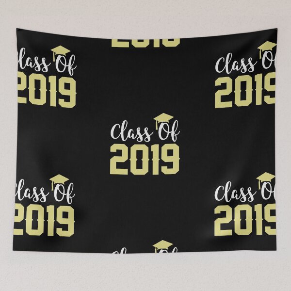 Item preview, Class of 2019 T Shirt Graduation Long Sleeve Shirt Gift Team designed and sold by HYMKQXK.