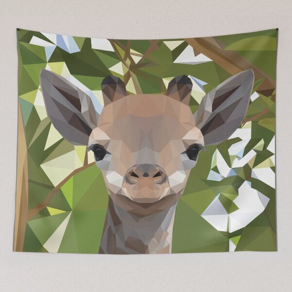 Item preview, Giraffe in the trees designed and sold by ErinFCampbell.