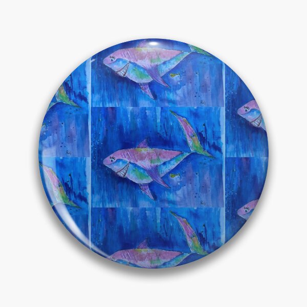 Item preview, Bucket List or Bust Shark (Take 2) designed and sold by Phyllis   Small.