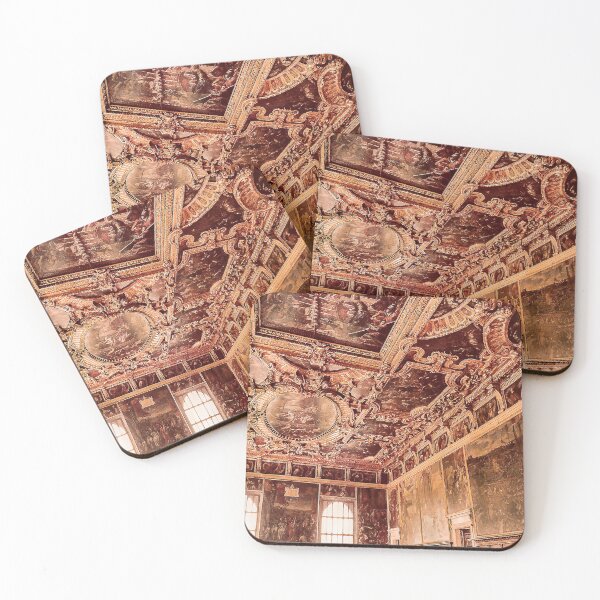 Item preview, Doge's Palace in Venice, Gold Ornate Ceiling, Vintage Photo designed and sold by Retrospun.