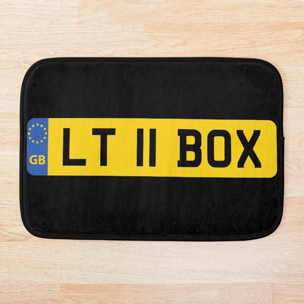 Item preview, Louis Tomlinson car plate designed and sold by Yulia Khrushcheva.