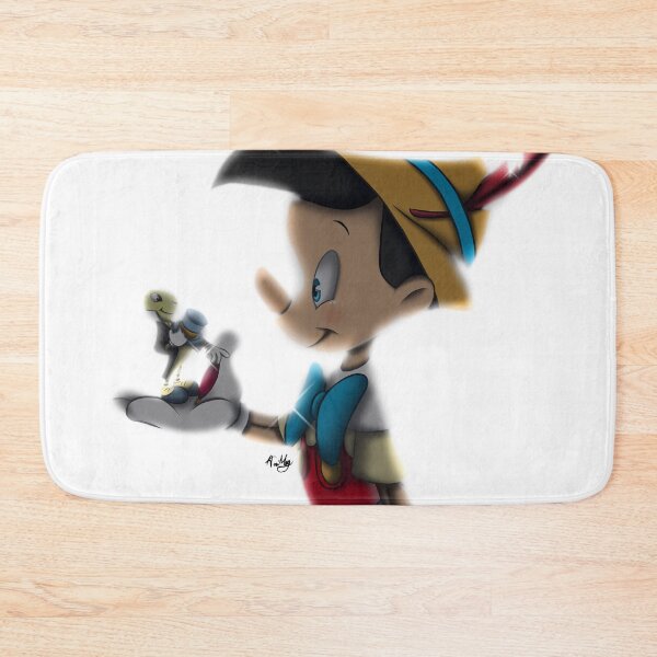 Item preview, Pinocchio and Jiminy Cricket designed and sold by AniMeg01.