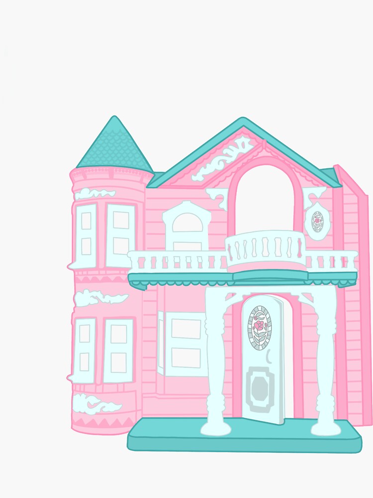 Barbie dream best sale house stickers