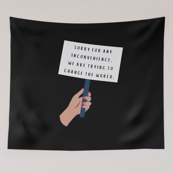 Item preview, Trying To Change The World. designed and sold by DontKnowMuch.