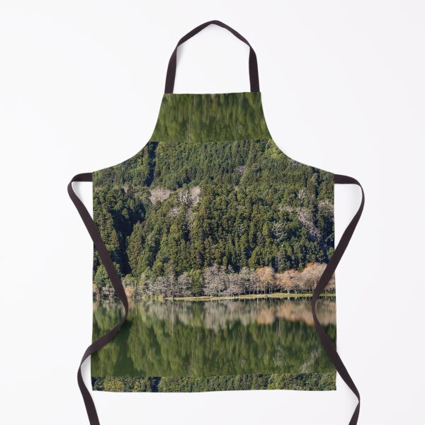 Item preview, Reflection of trees in water, green landscape. designed and sold by AylaHarbich.