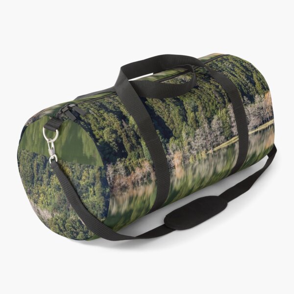 Item preview, Reflection of trees in water, green landscape. designed and sold by AylaHarbich.
