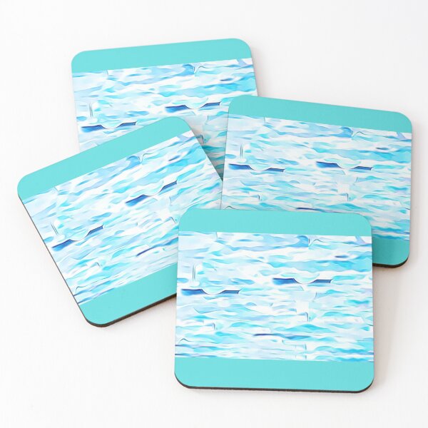 Item preview, Ocean Underpainting style Abstract designed and sold by CristalleLisa.