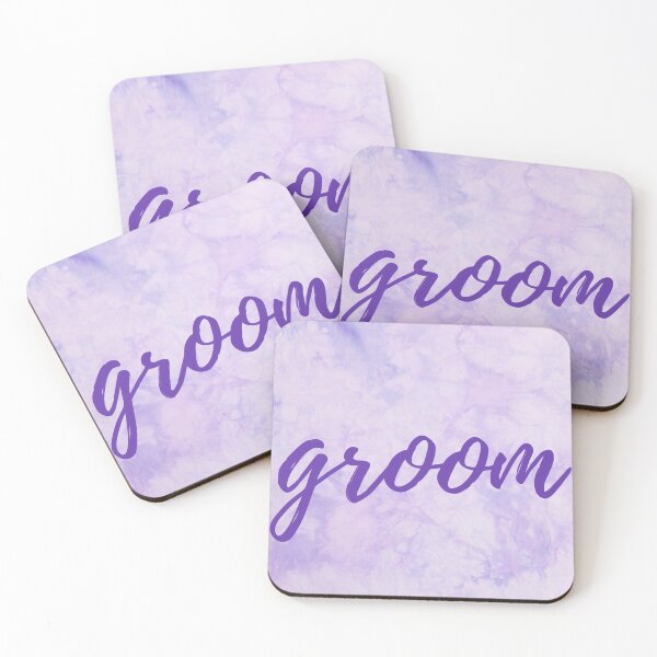 Item preview, Groom Purple Tie Dye Design designed and sold by allymadethis.