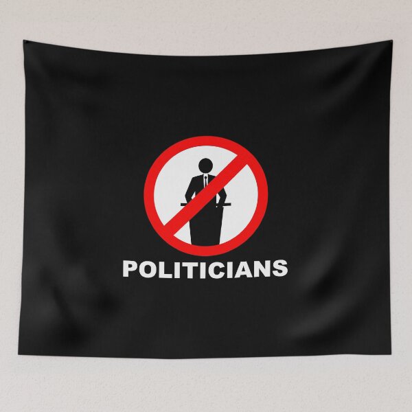 Item preview, We Don't Need Politicians designed and sold by Paulina Vanlife.