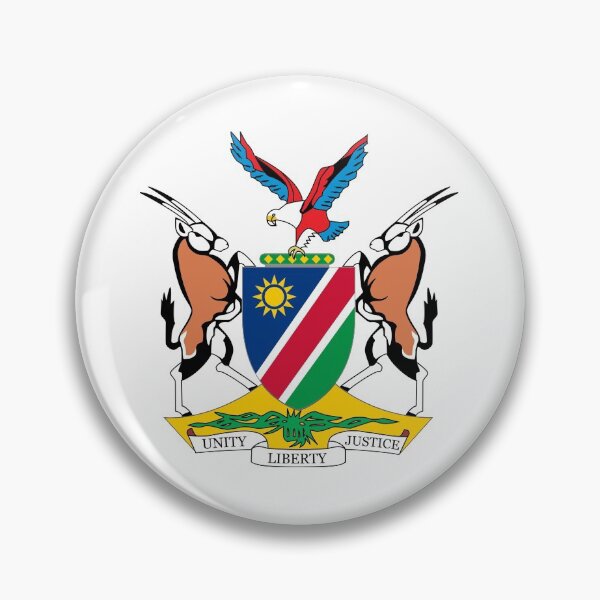 Item preview, Namibia Coat of Arms designed and sold by flagswag.