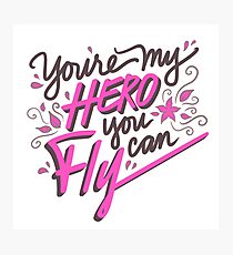 Fly - Jessica Photographic Print