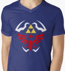 Hylian Shield - Legend of Zelda Men's V-Neck T-Shirt