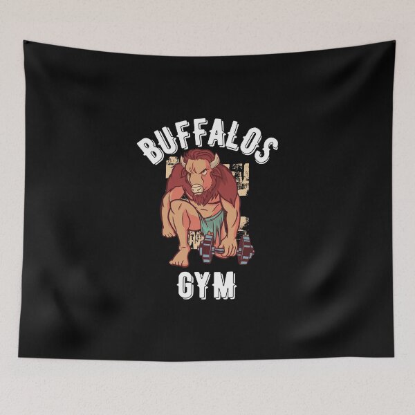 Item preview, Buffalos Gym Bufallo Fitness Bodybuilding designed and sold by Bearded-Viking.