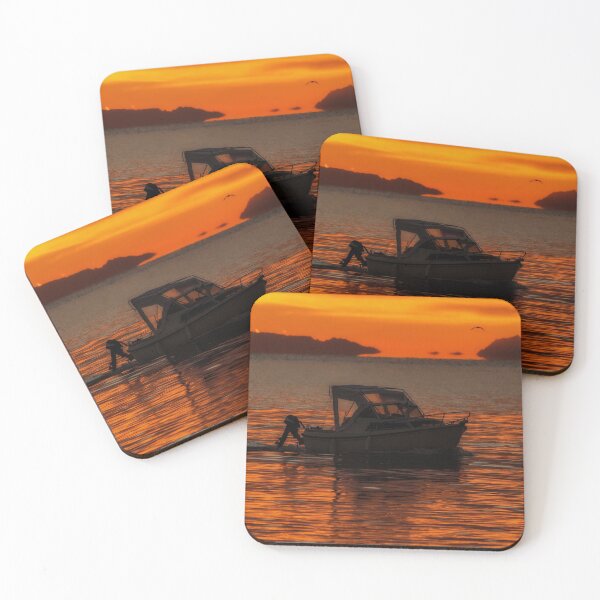 Item preview, Boat in the Mediterranean sea  designed and sold by ritadilalla.