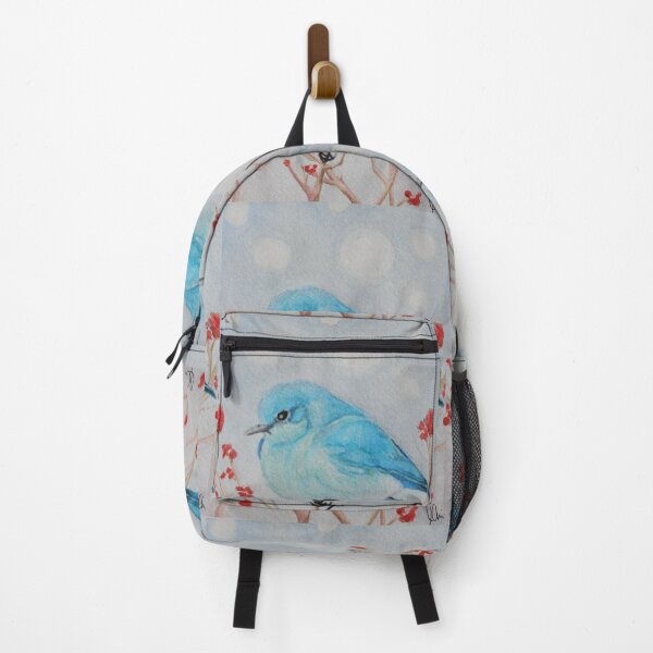 Item preview, Snow blue bird designed and sold by Jaa1ja.