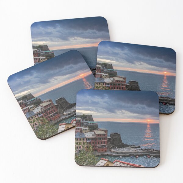 Item preview, Last rays of sun on Vernazza Italy  designed and sold by ritadilalla.