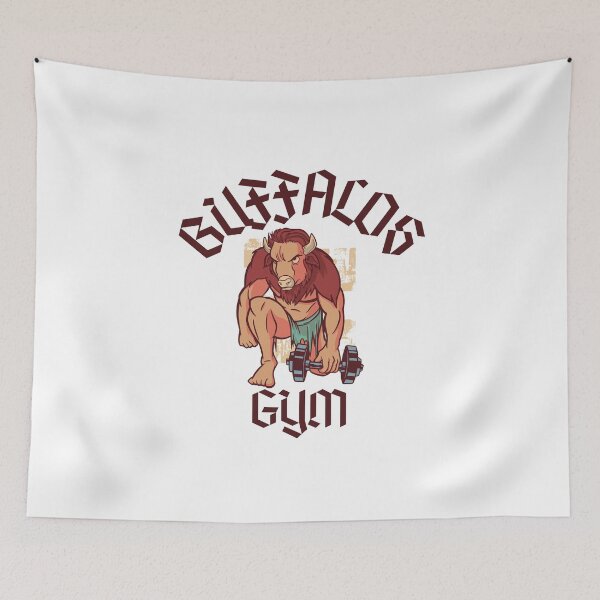 Item preview, Buffalos Gym Bufallo Fitness Bodybuilding designed and sold by Bearded-Viking.