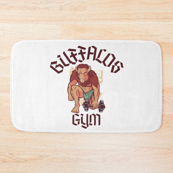 Item preview, Buffalos Gym Bufallo Fitness Bodybuilding designed and sold by Bearded-Viking.