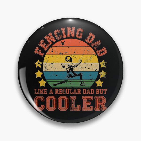 Item preview, Vintage Fencing Dad Funny Fencer Father's Day Gift designed and sold by Ilyablo.
