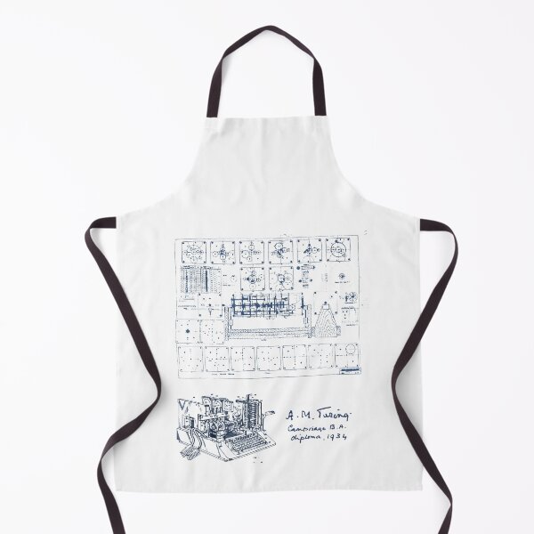 Item preview, Alan Turing Machine Blueprint designed and sold by SamLynskey.