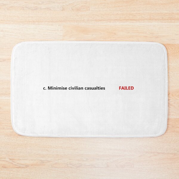 Item preview, Objective Failed (black text) designed and sold by Samboid.