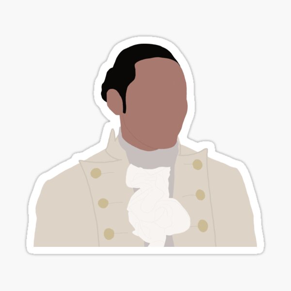 John Laurens Hamilton Sticker by lenidesigns Redbubble