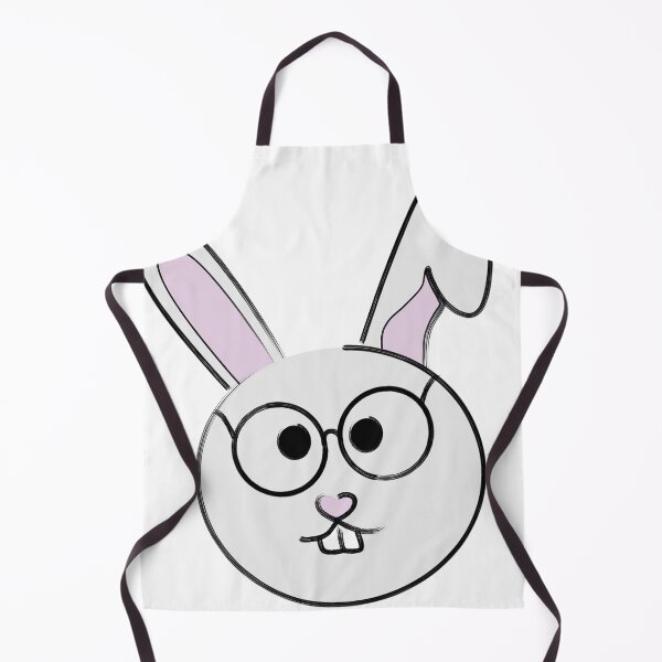 Item preview, Bunny In Glasses Hopster Bunny designed and sold by Punderstandable.