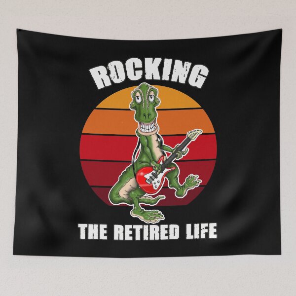 Item preview, Rocking The Retired Life Funny Retired Life designed and sold by Status71.