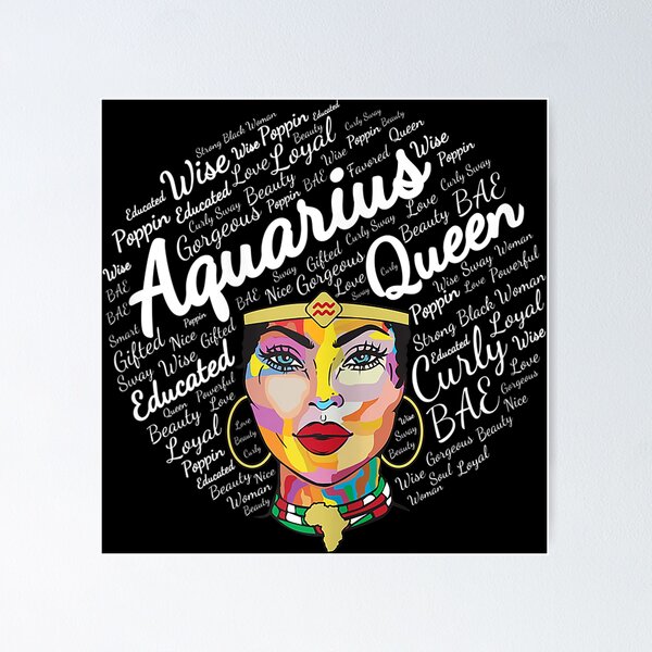 Item preview, Aquarius Queen designed and sold by Coffee &  Fashion.