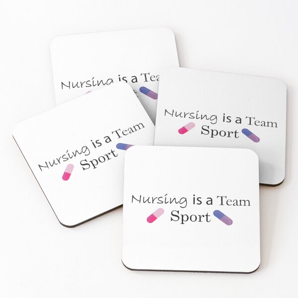 Item preview, Nursing is a Team Sport designed and sold by ArtsyRabbit.